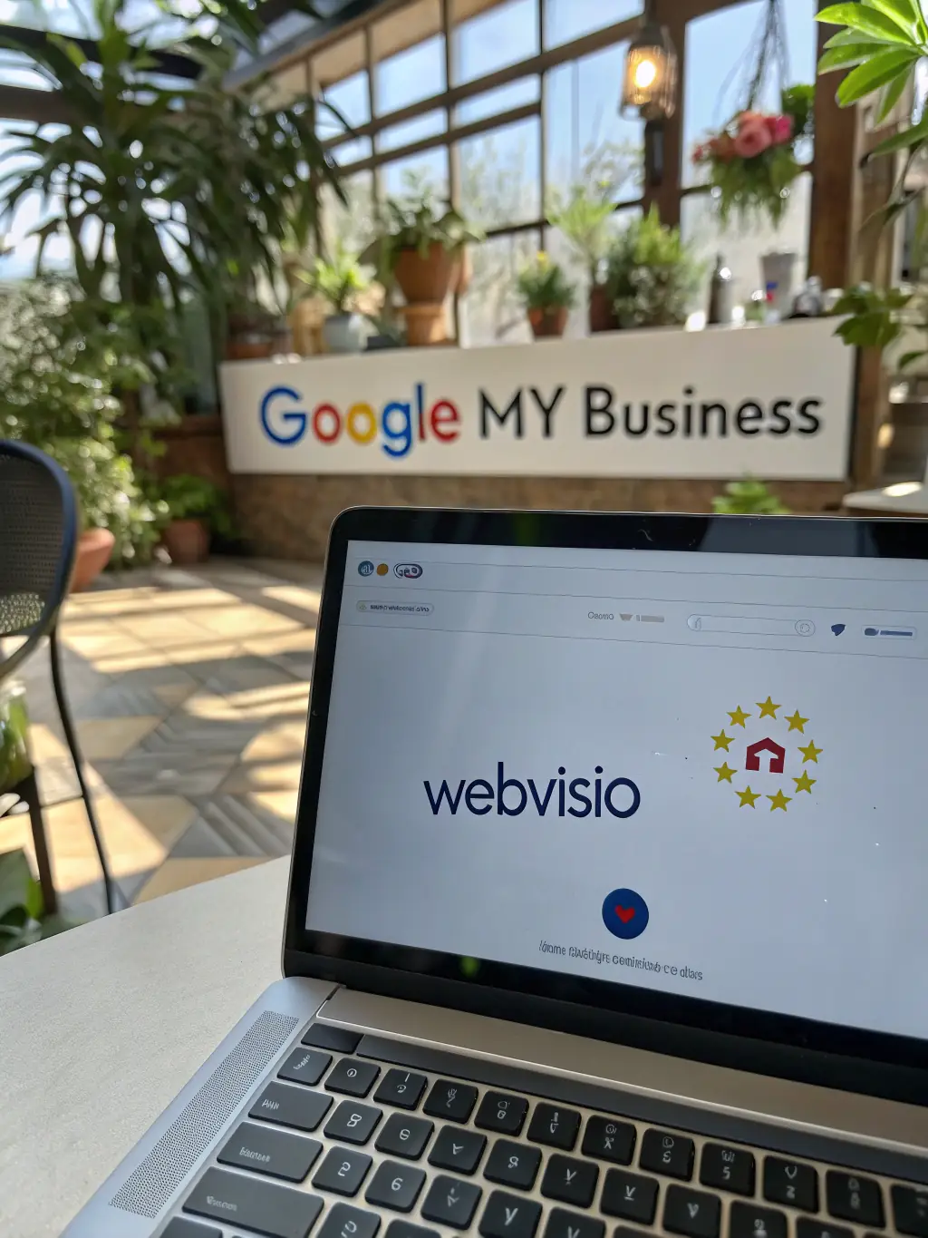 An image of a well-managed Google My Business profile with positive reviews and accurate business information, reflecting StayFound Optimized's Google profile management service.