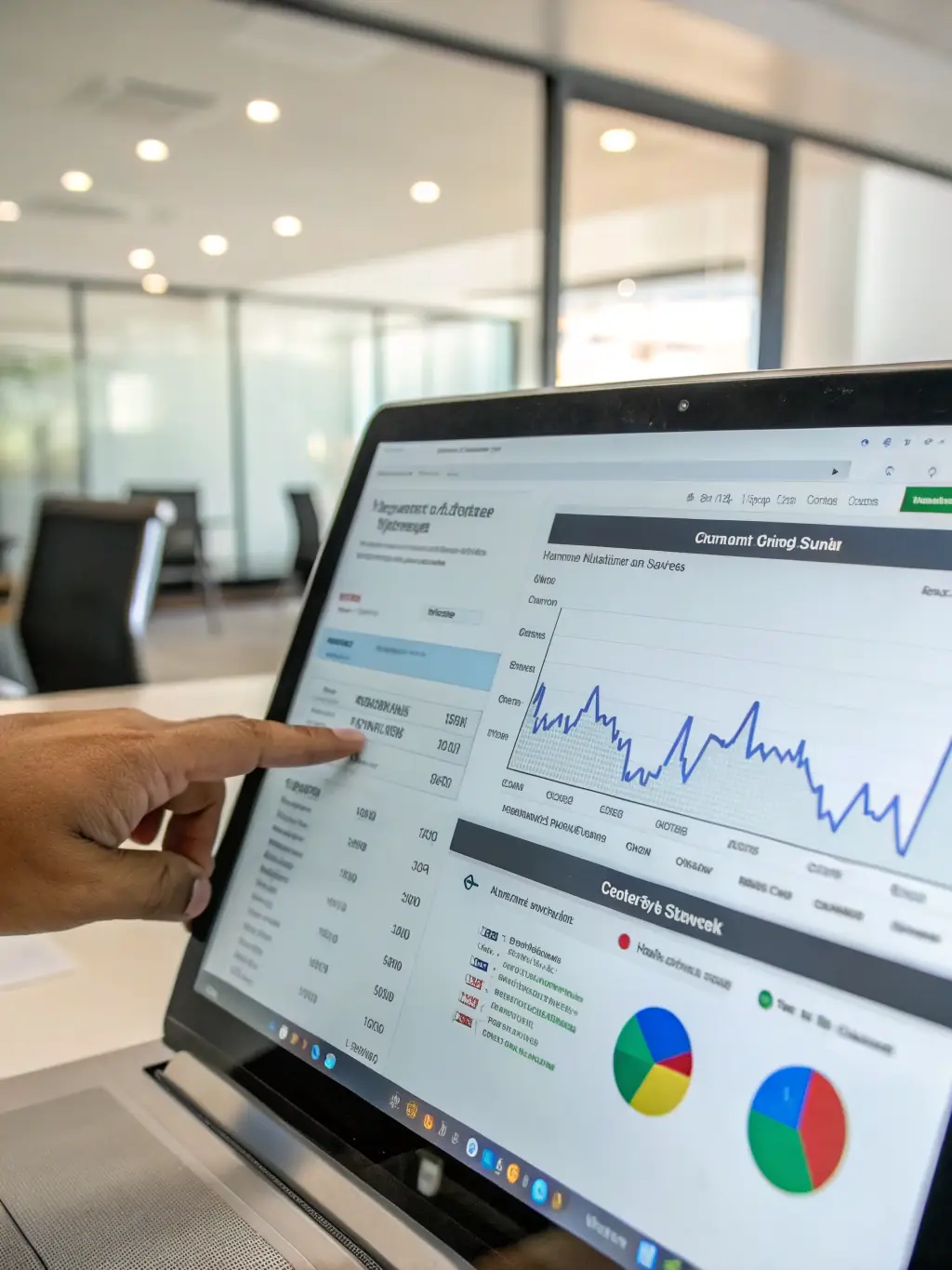 A content editor interface highlighting keywords and SEO metrics, illustrating Stayfound Optimized's content optimization service.